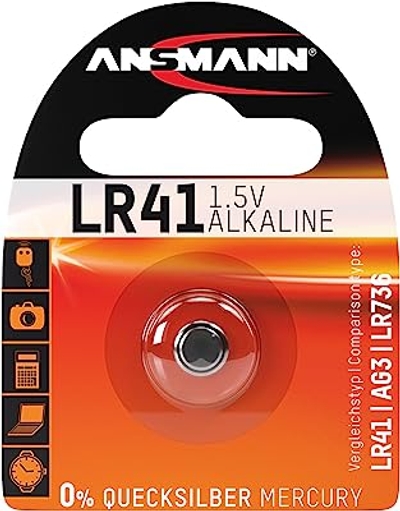 ANSMANN alkaline batterij LR41 - 1 batterij