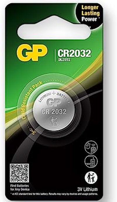 GP Lithium knoopcelbatterij CR2032 - 1 stuks