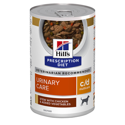 24x 156g Hill's PD c/d Multicare Chicken & Vegetable Stew Wet hondenvoer - natvoer honden