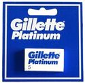 Gillette Platinum scheermesjes - 5 stuks