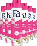Fa Pink Passion deodorant spray - 6 x 150 ml - voordeelverpakking