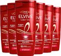 L?Oréal Paris Elvive Color Vive Shampoo - 250ml - Gekleurd Haar of Highlights x6