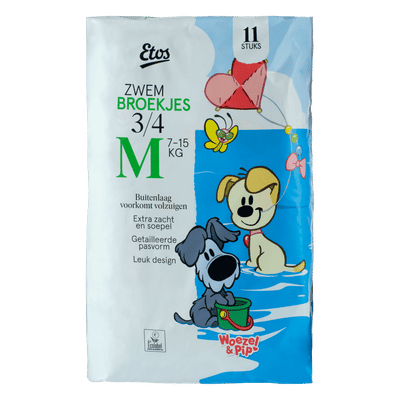 Etos Woezel & Pip  zwemluiers maat 5-6 - 10 stuks