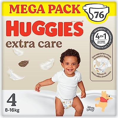 Huggies Extra Care  luiers maat 4 - 76 stuks