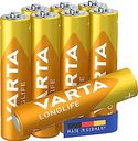 Varta Longlife AAA (LR03) alkaline Batterij - 8 stuks