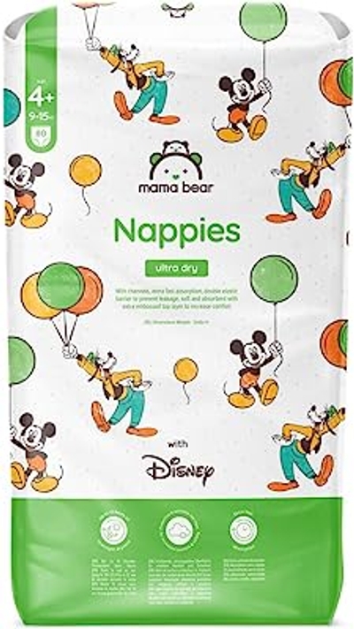 Mama Bear Disney  luiers maat 4 plus - 80 stuks