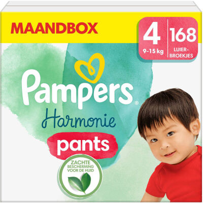 Pampers Harmonie Pants  luierbroekjes maat 4 - 168 stuks