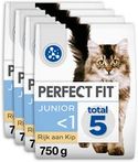 Perfect Fit - Junior - Kattenbrokken - Kip - 4x750g - kattenbrokken