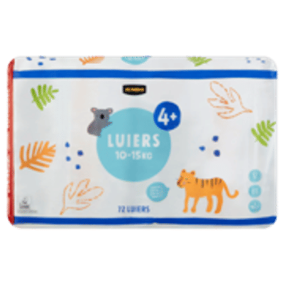 Jumbo  luiers maat 4 plus - 72 stuks