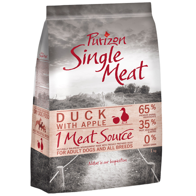 Probeer Purizon nu! - Single Meat Eend met Lavendelbloesem 100 g - hondenbrokken