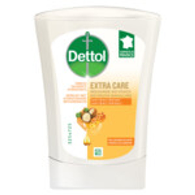 3x Dettol No-Touch Handzeep Refill Extra Care Honey & Sheabutter 250 ml