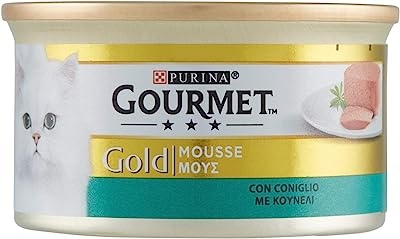Gourmet Goudschuim smakelijke konijn 85 gram - natvoer katten