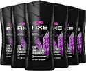 AXE 3-in-1 Douchegel Exctie, ruik tot wel 12 uur lang onweerstaanbaar - 6 x 250 ml - Voordeelverpakking