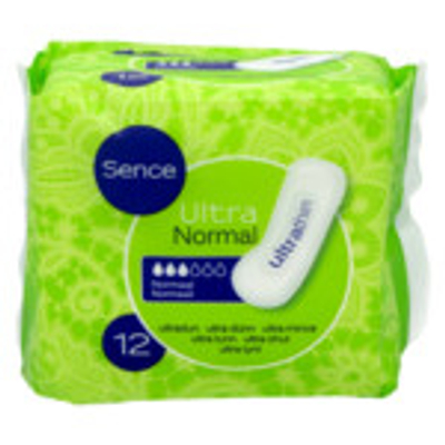 4x Sence Maandverband Normaal Zonder Vleugels 12 stuks