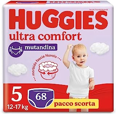 Huggies Ultra Comfort  luiers maat 5 - 68 stuks