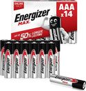 Energizer AAA-batterijen, Max, Triple A Battery Pack - Amazon Exclusive, 14 Pack