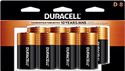 Duracell Coppertop D Alkalinebatterijen met hersluitbaar pakket, duurzame batterij, D multifunctionele batterij voor privé- en professioneel gebruik, 8 stuks