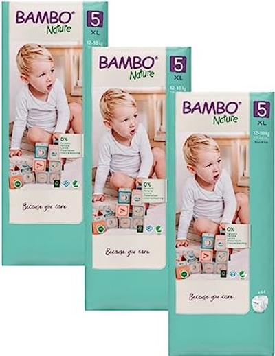 Bambo Nature  luiers maat 5 - 132 stuks