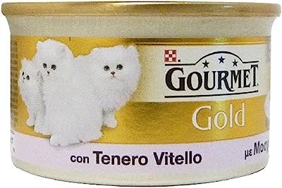 Gourmet Gold Pasté met lam en eend vochtige kat, 85 g - natvoer katten