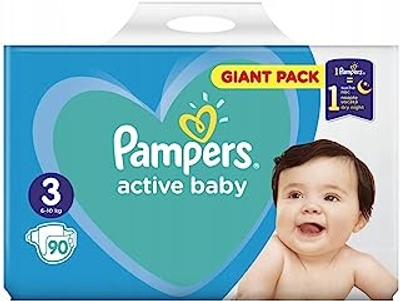 Pampers  luiers & luierbroekjes maat 3 - 90 stuks