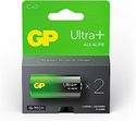 C Baby batterij GP Alkaline Ultra Plus 1,5 V 2 stuks