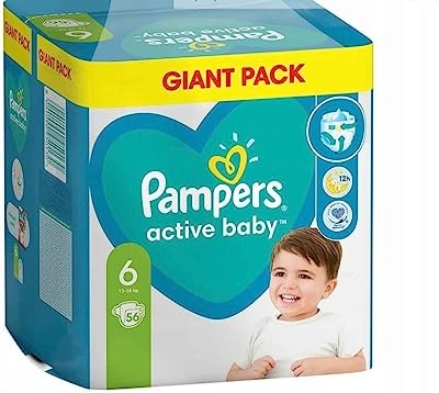 Pampers  luiers & luierbroekjes maat 6 - 56 stuks