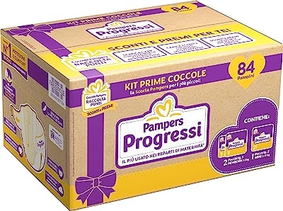 Pampers  luiers maat 1 & maat 2 - 84 stuks
