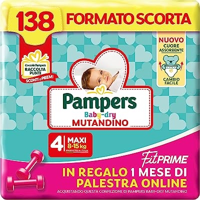 Pampers Baby Dry Pants  luierbroekjes maat 1 & maat 4 - 138 stuks