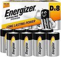 Energizer Batterijen, Power Mono D Alkaline, 8 stuks Amazon Exclusief