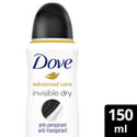 Dove Advanced Care Anti-Transpirant Deodorant Spray Invisible Dry 150ml