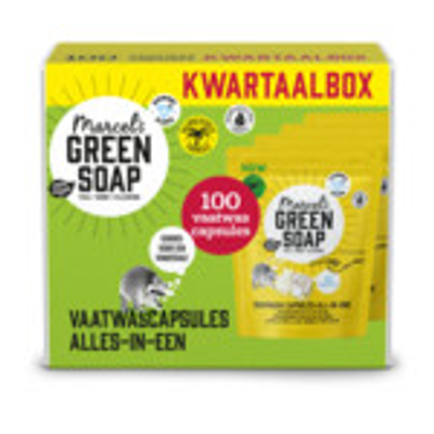 Marcel's green soap  vaatwastabletten  - 100 wasbeurten