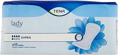 Tena Lady Super Inlegkruisjes, verpakking van 15 stuks