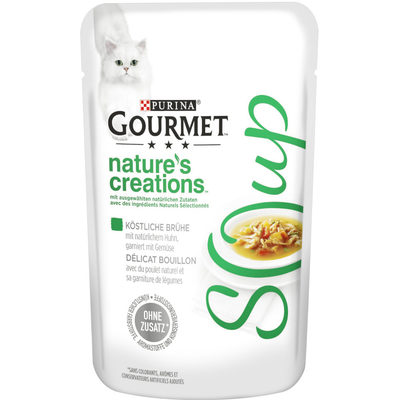 Megapack Gourmet Soup 32 x 40 g - Kip & Groenten (32 x 40 g) - natvoer katten