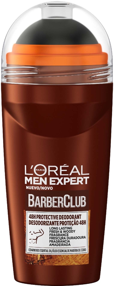 Loreal Paris Men Expert Barber Club 48H Protective Deodorant Roll