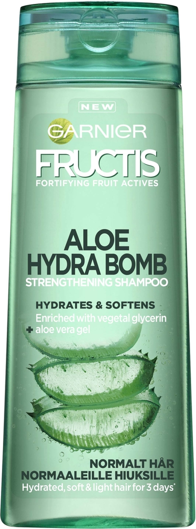 Garnier Fructis Aloe Hydra Bomb Strengthening Shampoo 250 ml