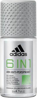 Adidas  Cool & Dry 6 In 1 Roll-on deodorant  50 ml