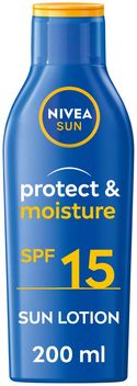 NIVEA SUN Protect & Moisture Sun Lotion SPF15 200 ml