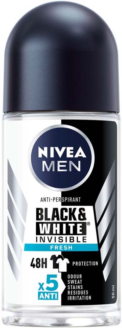 NIVEA Deo Invisible Black & White Fresh Roll on 50 ml