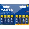 Varta AA (LR6) Longlife Power batterijen - 8 stuks
