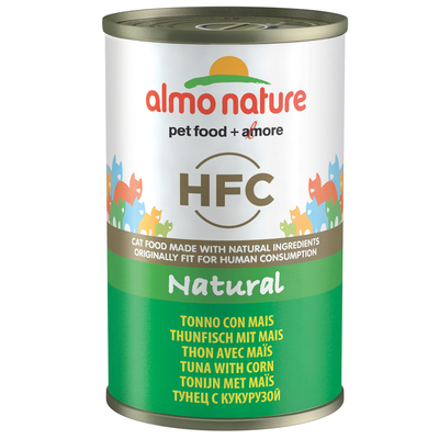 24x140g Tonijn & Mais Almo Nature Classic Kattenvoer - natvoer katten