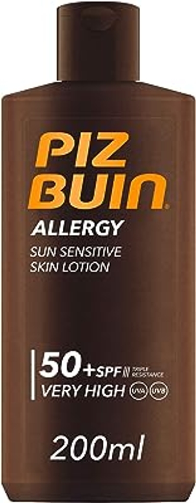 Zonnebrandlotion Allergy Piz Buin Spf 50+ (200 ml)