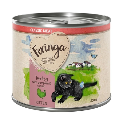 24x200g Kitten Kalkoen Feringa Kattenvoer - natvoer katten