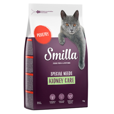 1kg Adult Kidney Care Smilla Kattenvoer droog - kattenbrokken