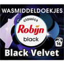 Robijn Wasmiddel doekjes zwart  wascapsules zwarte was - 80 wasbeurten
