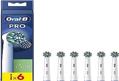 Oral-B CrossAction  opzetborstels - 6 stuks