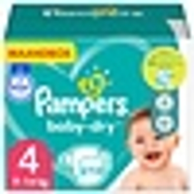 Pampers Baby Dry  luiers maat 4 - 216 stuks