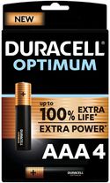 Duracell Batterijen Optimum AAA - 4 stuks