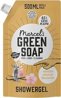 Marcel's Green Soap - Douchegel Navulpak Vanille & Kersenbloesem - Waslotion - 100% Milieuvriendelijk - 100% Vegan - 97% Biologisch afbreekbaar - 500 ml