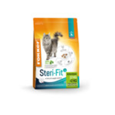 Fokker Cat Steri-Fit 10 + 2 kg - kattenbrokken