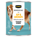 Jumbo Brokken in Saus met Kip & Groente 830g - natvoer honden